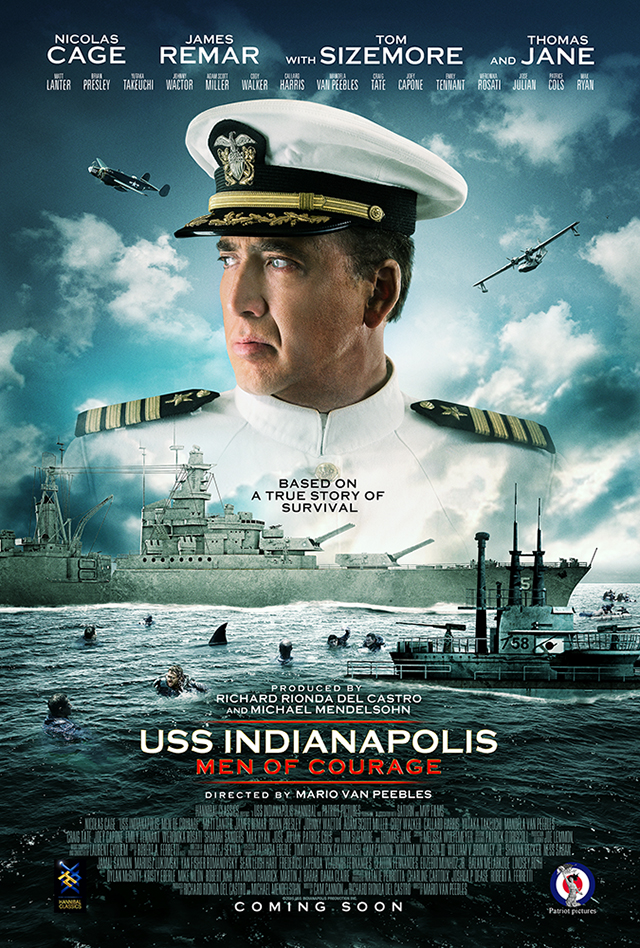 USS INDIANAPOLIS: MEN OF COURAGE poster