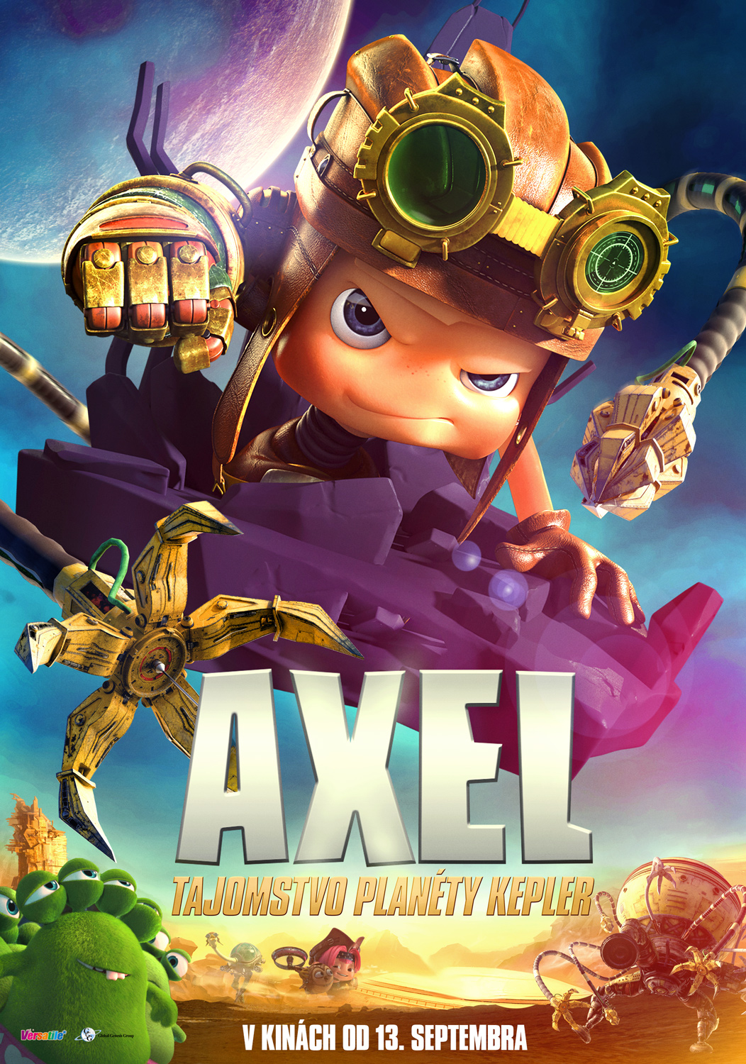 AXEL TAJOMSTVO PALNÉTY KEPLER poster